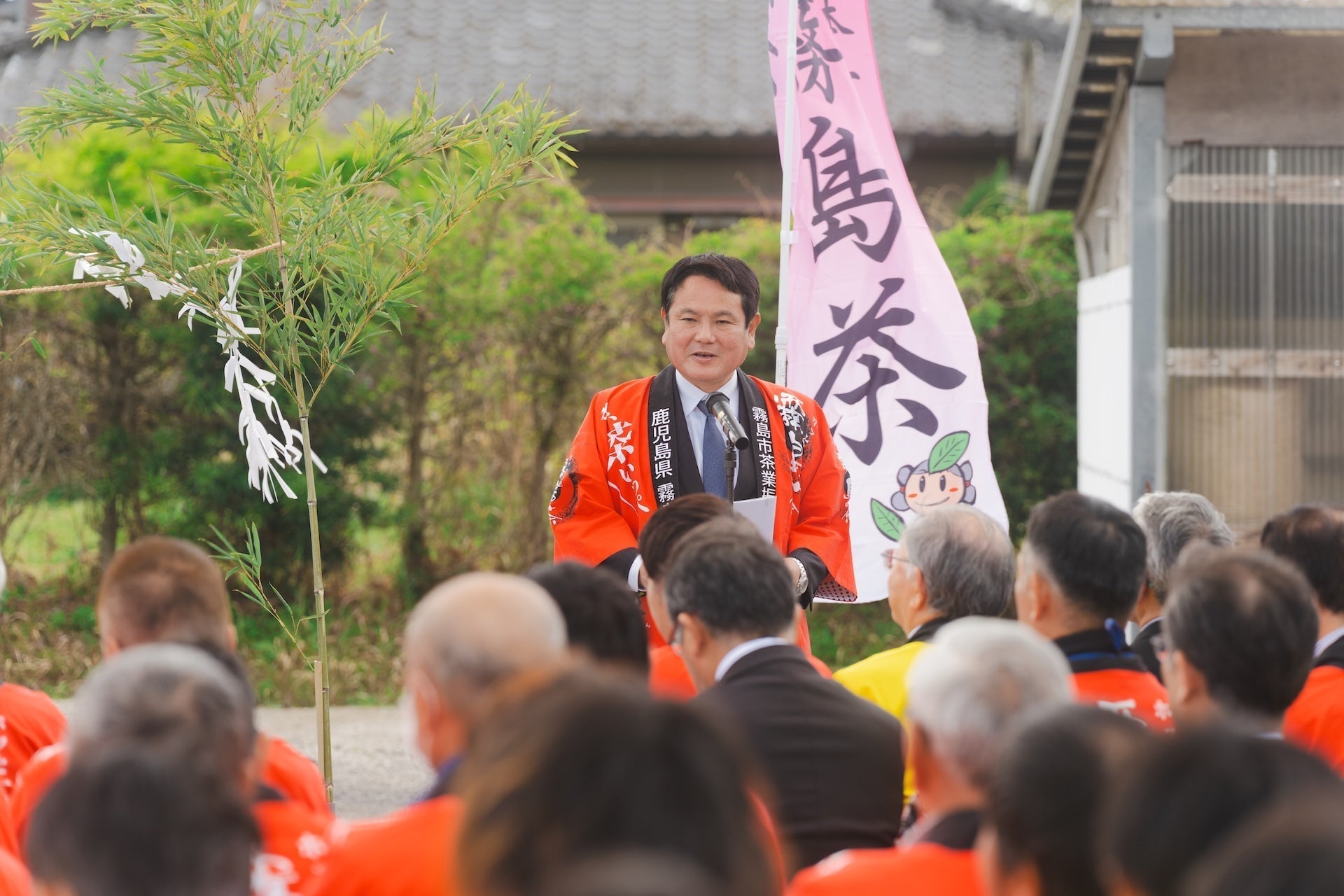 新茶シーズンの始まりに、安全祈願祭へ。 - 今村茶園