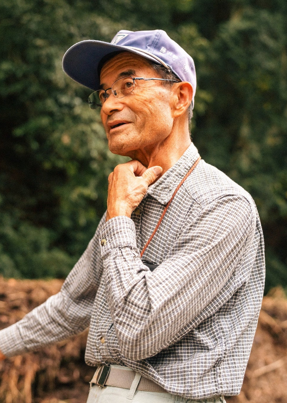 Portrait of Yoshiharu Imamura of IMAMURA Tea Plantation in Kagoshima, Japan (今村義治プロフィール写真)